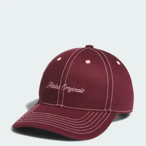 Adidas Women’s Signature Strapback Hat (Red / Pink Spark)