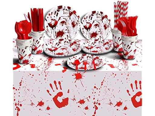 Grabo Halloween Party Supplies 150-Piece Set