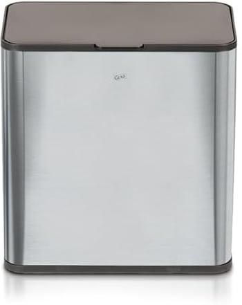 Glad Roomate 1.5-Gallon Stainless Steel Under Counter Waste Bin w/ Clorox Odor Protection Deal