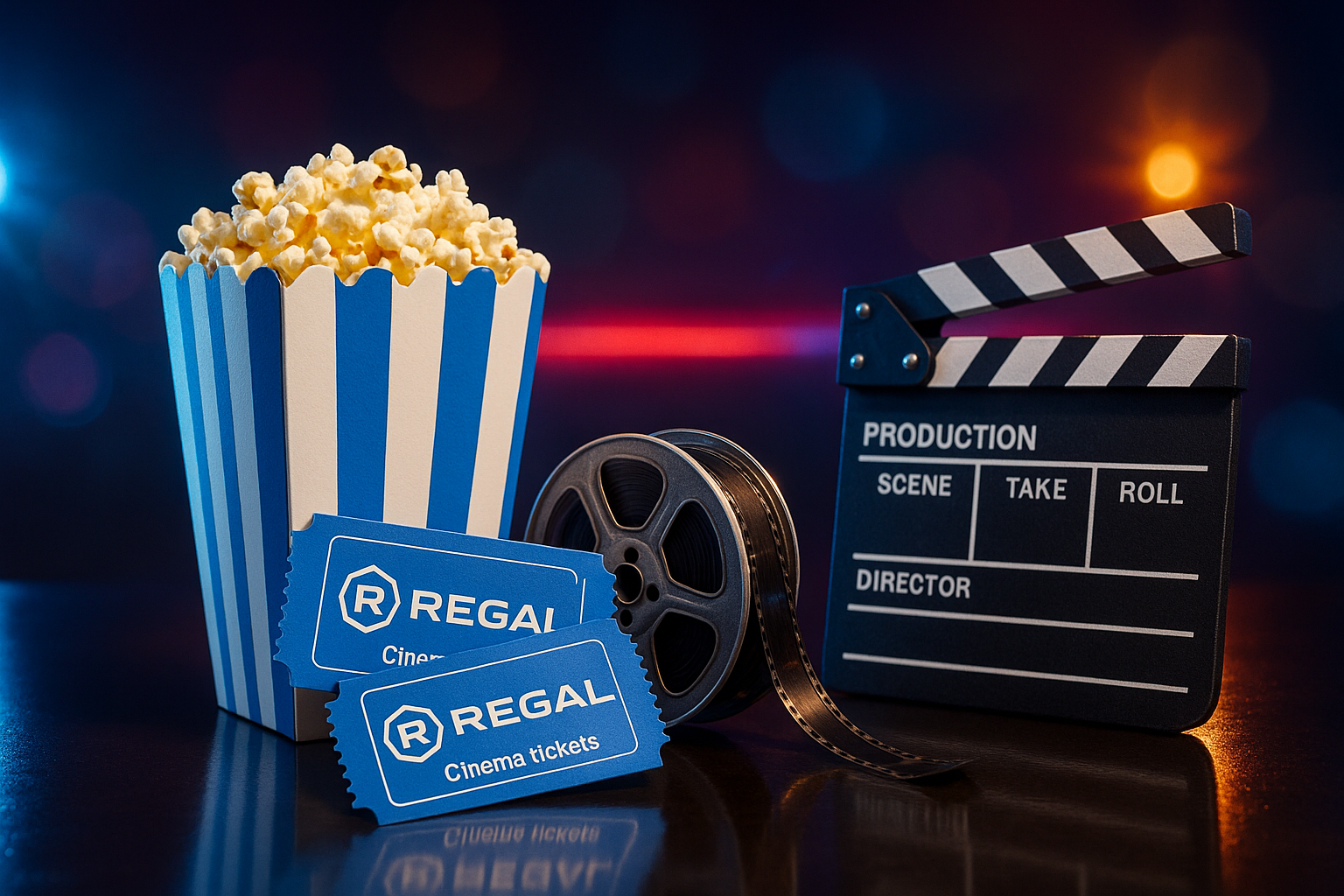 Regal Movie Tickets for Two with Popcorn
