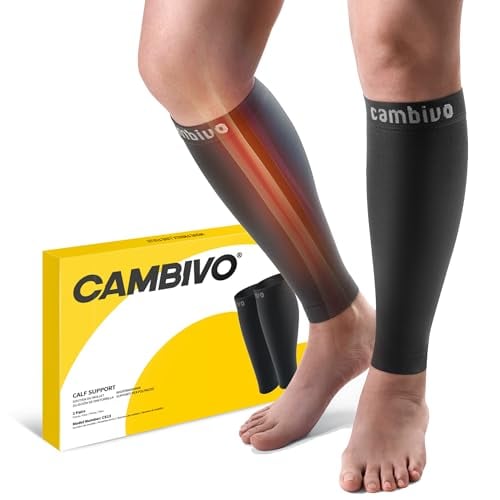 CAMBIVO 20-30mmHg Calf Compression Sleeves Deal