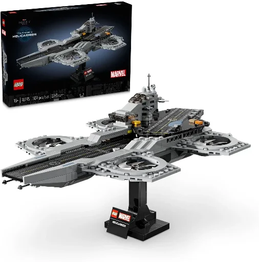 LEGO Marvel The Avengers Helicarrier 509-Piece Building Set