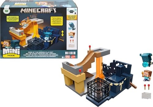 Mattel Minecraft Mini Mode Rise of the Warden Set w/ 2 Minis & DLC Code Deal