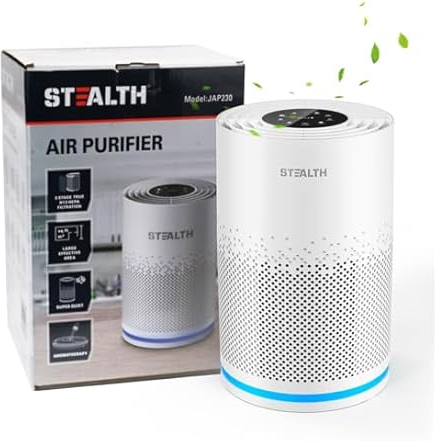 STEALTH JAP230W Air Purifier H13 True HEPA 323 sq.ft coverage