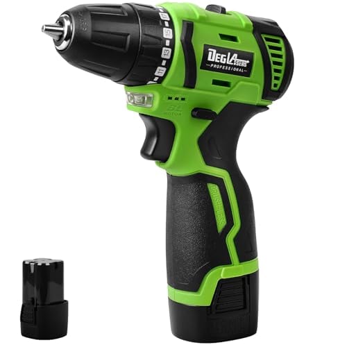 DEGLASERS 16.8V Cordless Drill Kit