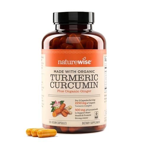 NatureWise Curcumin Turmeric 2250mg 180-Count Deal