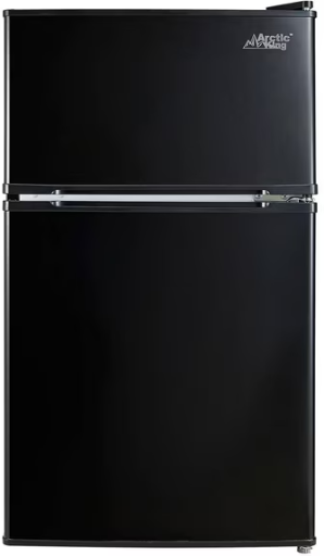 Arctic King 3.2 Cu Ft Two Door Mini Fridge w/ Freezer Deal