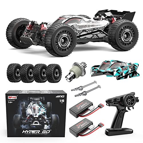HYPER GO H16PL 1/16 Scale 38 MPH Brushless 4WD RC Buggy w/ 2S 2000mAh Battery