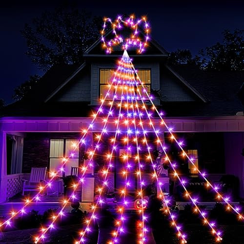 ZTX Halloween & Christmas Decorations 300-Count String LED Lights
