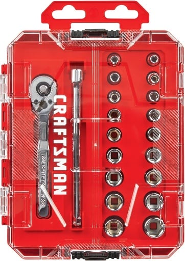 CRAFTSMAN 1/4-inch and 3/8-inch Drive 81-Piece Mechanics Tool Set