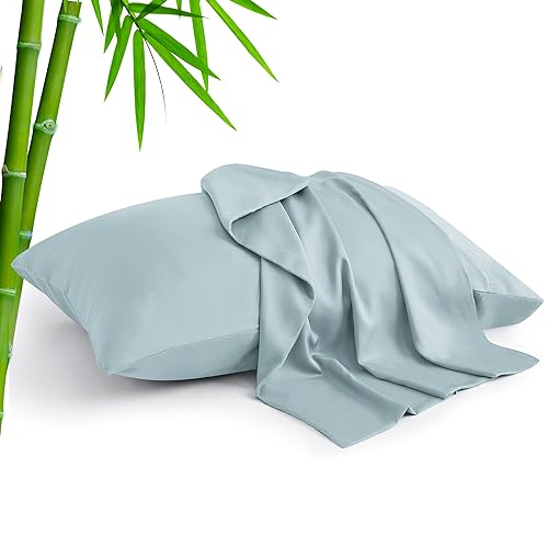 Bamboo Rayon Cooling Pillowcases - 2-Pack Deal