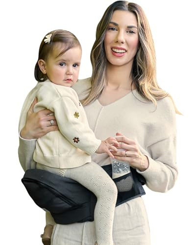 Grownsy Ultra-Comfy Hip Seat Baby Carrier (up to 50-lb)