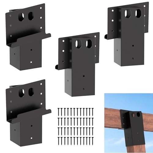 MIXXIDEA 4-Pack 4x4 Deer Stand Brackets Deal
