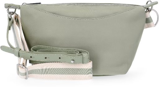 Free Assembly Women's Crossbody Handbag (Sage Green/Black/Red) Deal
