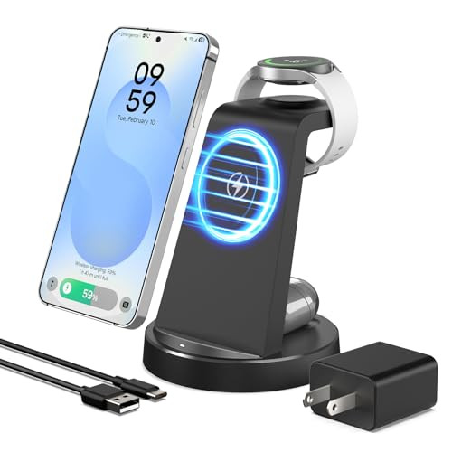 Wireless Charger for Samsung: 3 in 1 Charging Station