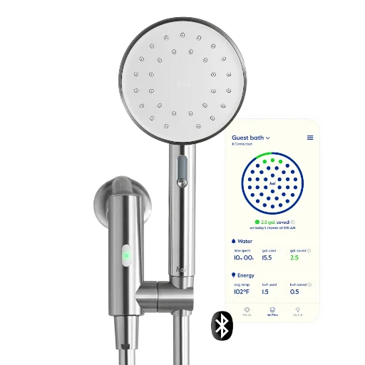 Hai Smart Self-Powered Water-Saving 1.8GPM Shower Head Deal