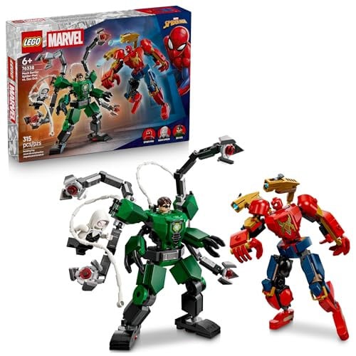 LEGO Marvel Super Heroes: Spider-Man - Mech Battle: Spider-Man vs. Doc Ock (76338, 315-Piece) Deal