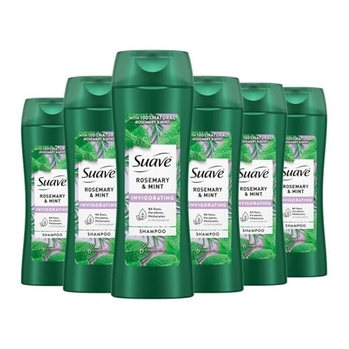 Suave Rosemary and Mint Shampoo 6-Pack