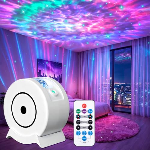 360° Galaxy Star Projector Night Light