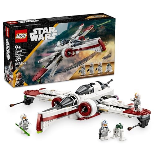 LEGO Star Wars: Revenge of The Sith ARC-170 Starfighter Spaceship Building Toy 75402