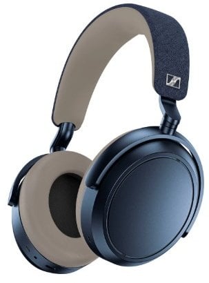 Sennheiser Momentum 4 Wireless Adaptive Noise-Canceling Over-the-Ear Headphones Denim (Open Box) Deal