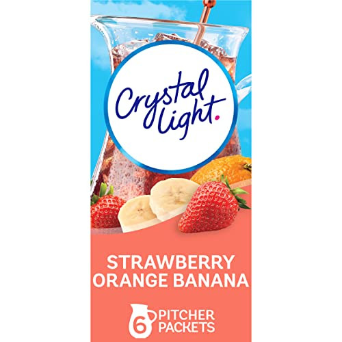 Crystal Light Strawberry Orange Banana Powdered Drink Mix 72-Count