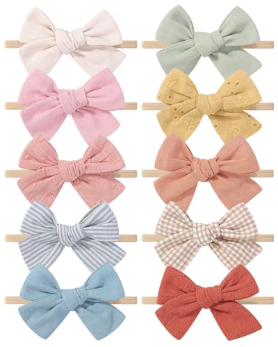 10-Pack Baby Headbands