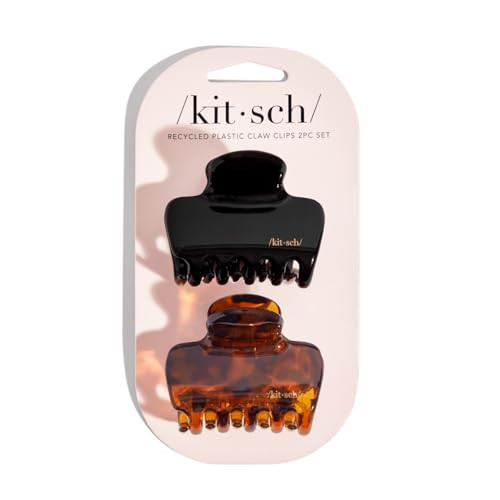 Kitsch Medium Claw Clips, 2 Piece Set