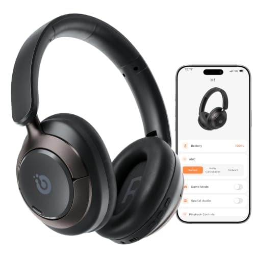 Boean Active Noise Cancelling Headphones with 120H Playtime Deal