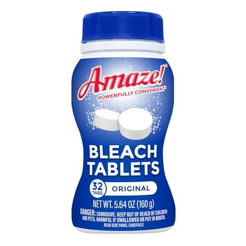 AMAZE Ultra Concentrated Bleach Tablets 32-Count