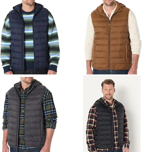 Amazon Essentials Men's Puffer Vest