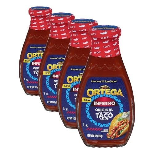 Ortega Inferno Hot Taco Sauce 4-Pack 8-Oz Deal