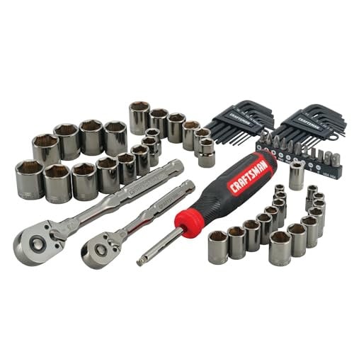 CRAFTSMAN OVERDRIVE 64-Piece Gunmetal Chrome Mechanics Tool Set Deal