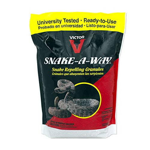 Victor Snake-A-Way Outdoor Snake Repelling Granules, 4 Lbs.