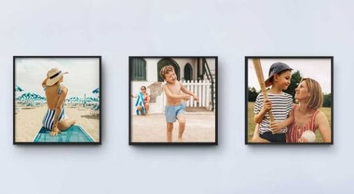 Walgreens Photo 8" x 8" TilePix Wall Hanging System Customized Photo Framed Prints Deal