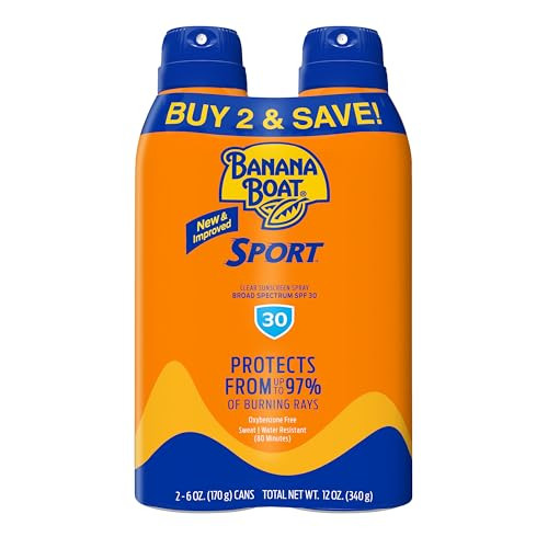 Banana Boat Sport Ultra SPF 30 Spray Sunscreen 2-Count 6-Oz