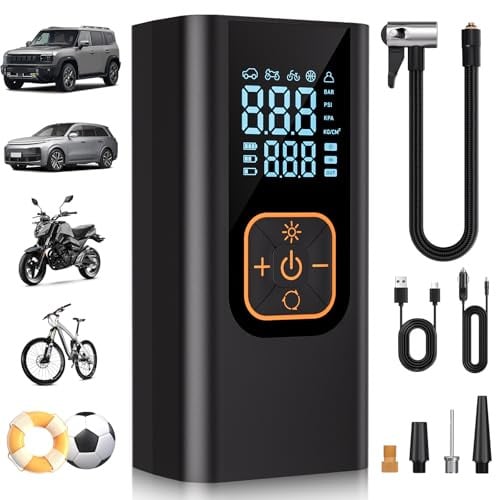 180 PSI Portable Air Compressor Tire inflator