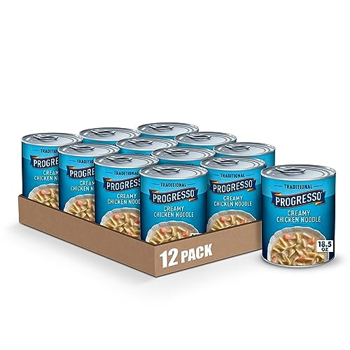 Progresso Traditional Canned Soup 12-Pack 18.5-Oz (Creamy Chicken Noodle)