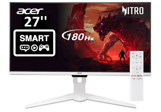 Acer Nitro 27" WQHD 2560 x 1440 IPS 180Hz 1ms Gaming Smart Monitor with Google TV