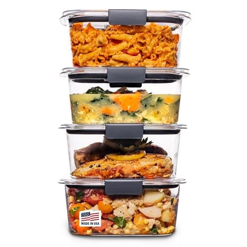 Rubbermaid Brilliance Food Storage Container 10-Piece Set
