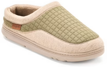 Dearfoams Men's Cozy Comfort Lounge Clog Slipper (Sizes 7-8, 11-12) Deal