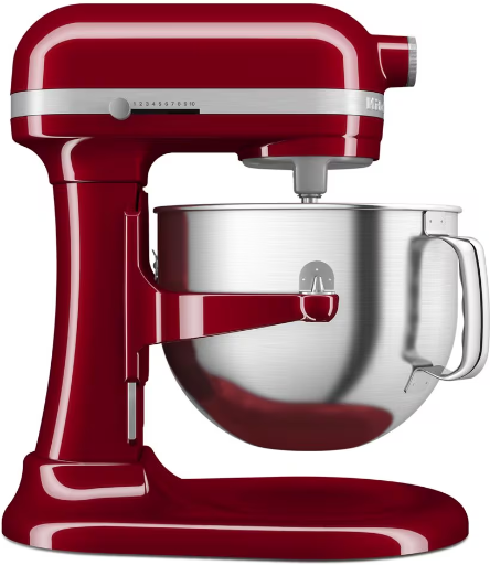 7 Quart Bowl-Lift Stand Mixer - Empire Red