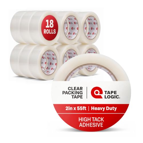 Tape Logic Packing Tape 18-Rolls 2.6 Mil