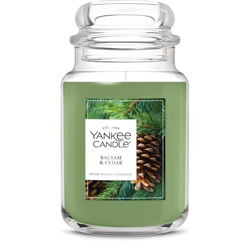 2 x 22-Oz Yankee Candle Holiday Scented Candle (Balsam & Cedar)