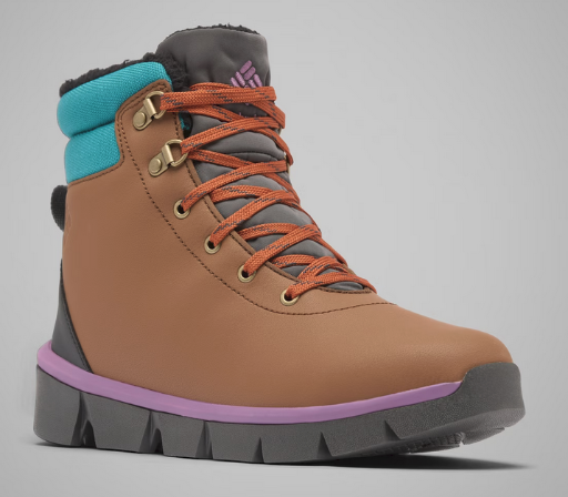 Columbia Women's Keetley II Boots (Light Brown/Dark Lavender)