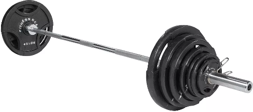 Fitness Gear 300 lb. Olympic Weight Set, Chrome