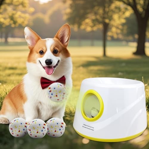 MEKAPLE Automatic Dog Ball Launcher Deal