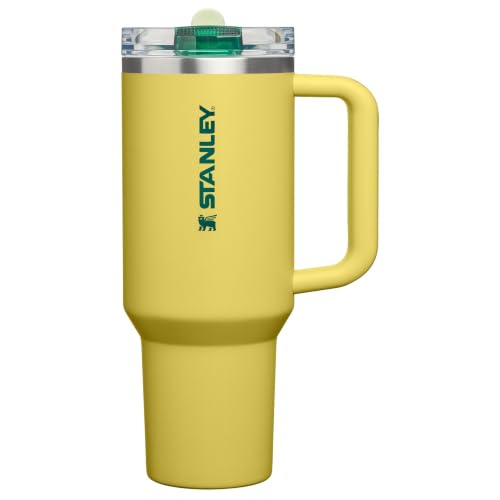 STANLEY Quencher ProTour Flipstraw Tumbler 40oz with Built-In Straw & Handle (Daffodil Emerald) Deal