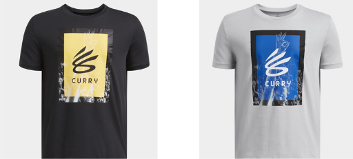 Under Armour Boys' Curry Trend T-Shirt (2 colors)