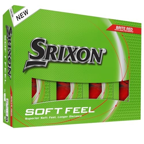 Srixon Soft Feel 14 Brite Red Golf Balls Deal